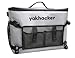 Yakhacker Kayak Cooler, Waterproof Seat Back Cooler with Lawn-Chair Style Seats, Kayak Accessories Bag, Portable Ice Chest Cooler for Kayaking, Travel, Lunch, Beaches &Trips (Silver)