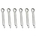 Stainless Steel Split Pin for Shimano B01S M375 M395 M416 M445 M446 M485 M486 M515 M525 Disc Brake Pad Lock Fixing Bolt, 4cm Length, Silver Color, 6-Pack
