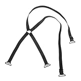 Veemoon Adjustable Cross Back Bra Straps for Women Invisible Replacement Shoulder Straps Stretchable Fashion Accessory Suitable for Dresses and Tops