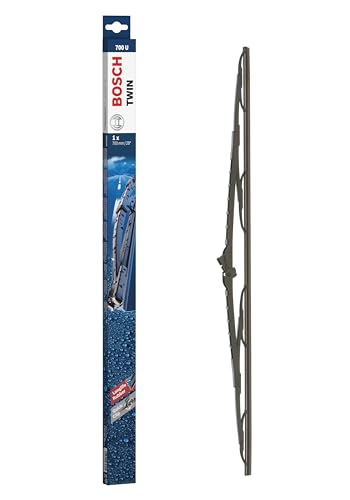 Essuie-glace 700mm Bosch Twin 700U pour remplacer un balai usé sur véhicule avec volant à droite