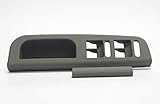 Signswise 3b1867171e/3b1867171e 7de/3b1 867 171 E/3b1 867 171 E 7de for Vw 99-05 Volkswagen Passat B5 Jetta Golf Bora Mk4 Skoda Oe Style 4 Door Model Front Left Driver Side Door Master Window Switch Trim Bezel - Gray