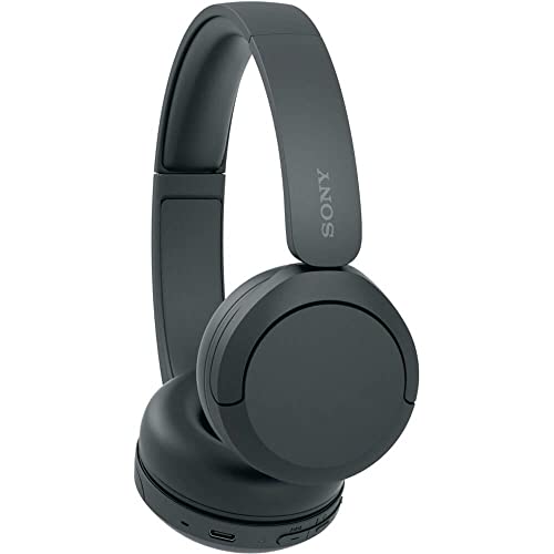 Sony WHCH520B Wireless Headphones with Microphone - Black