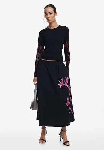 Image of Desigual Women's Orchid Sleeve Sweater