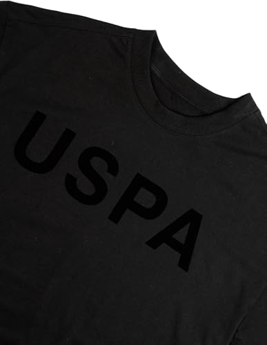 Image of U.S. Polo ASSN. Mens OEE09 Brand Printed Comfort Fit Lounge T-Shirt