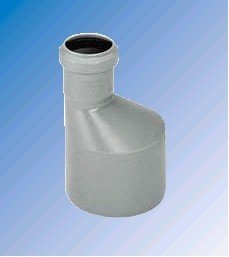 ALIAXIS 110x75mm eccentric reduction long ht-pp