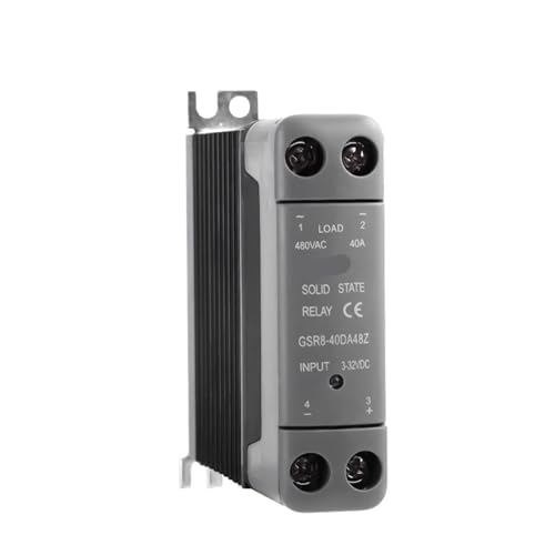 Relais statique GSR8 ultra mince 22.5mm monophasé CC CA radiateur 25A