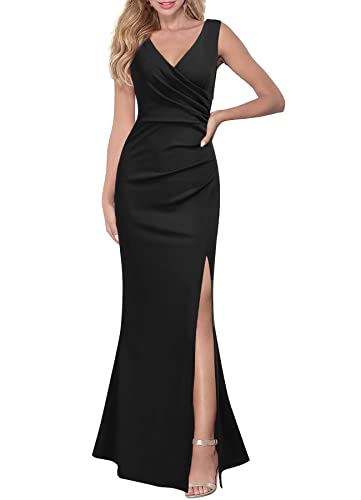 Ever Pretty Robe Robe Ever Pretty Paillettes Robe De Soirée Col En V Sans Manches Longueur Au