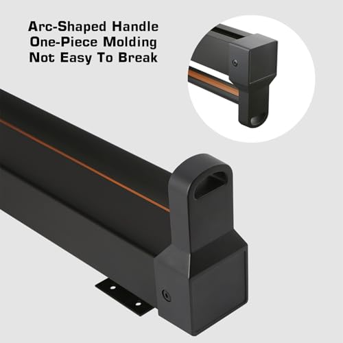 Barre de penderie extensible en alu réglable pour vêtements - 5