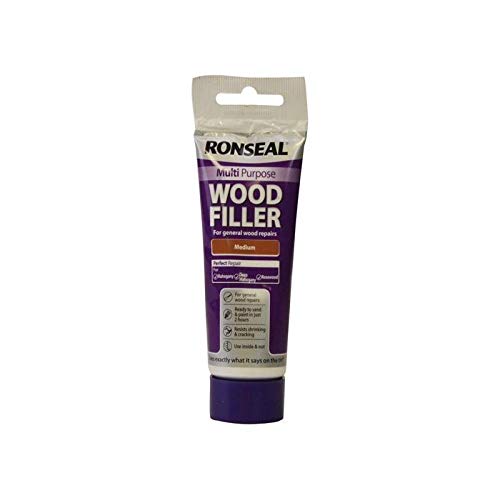 Ronseal RSLMPWFM100G 10gg Medium Multi-Purpose Wood Filler Tube