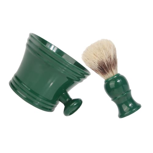 DONFAMDS 1 Juego De Herramientas De Limpieza Para De Barba Brocha De Afeitar Cuenco Para Afeitar Jabón De Afeitar Crema De Afeitar Mango Cuenco Para Afeitar Taza Para Jabón