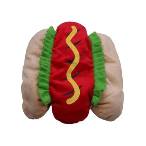 Disfraz para perro Hot Dog Halloween Talla S miniatura 2