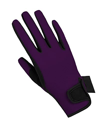Gants D'Équitation AK Avec Pierres - Pour Femmes, Hommes, Enfants - Taille 3.5 à 11