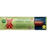 Rügenwalder Vegetarischer Mühlensnack Typ Salami, 25er Pacck (25 x 25g)