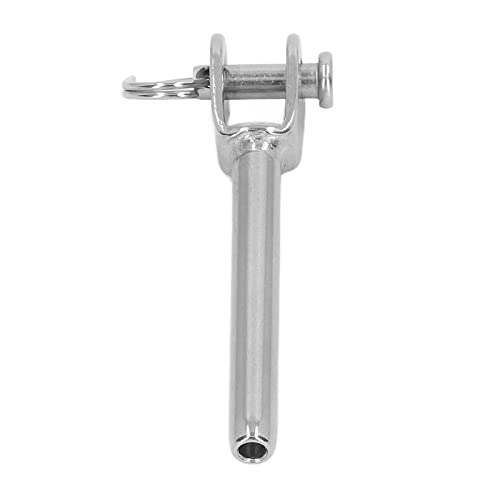 10 Pcs Jaw Swage End Fitting, 316 Stainless Steel Stud Turnbuckle, Straight Rod Fork Junction Wire Rope Accessory, Junction Wire Puller for Wire Rope Cable