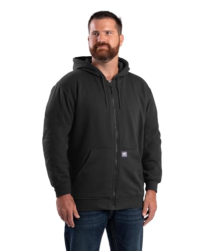 Berne Men's Heritage Thermal-Lined Full-Zip Hooded Sweatshirt