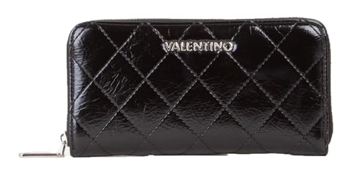 Valentino Wallet Nero Noir Wakanda, petit portefeuille zippé et porte-cartes tendance