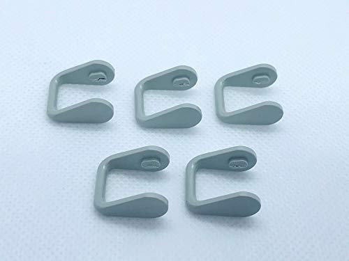 Williams Machine SE Dental Saliva Ejector Lever Replacements, Gray or Black (Set of 5) - Made in The USA (1, Grey)
