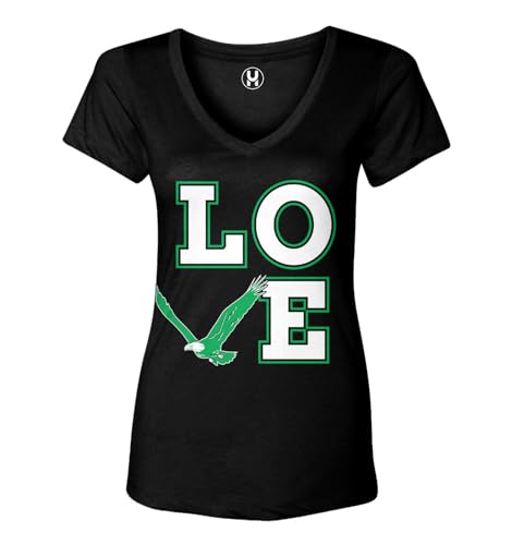 Love Eagle - Philly Sports Team Ladies V-Neck T-Shirt