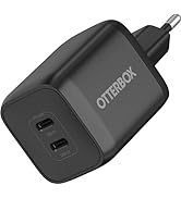 Otterbox Standard EU 65W USB-C PD GAN Cargador de Pared de 2 Ports, 45W USB-C PD + 20W USB-C PD, ...