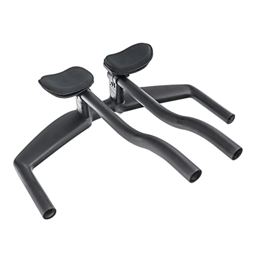 Xinbalove Bike Handlebar Steel Bicycle Handle Bars Carbon Time Trial Handlebar Tt Bar Rest Triathlon Handlebars Bike Parts Road Accessories (Color : Matte 400Mm) #TOP10