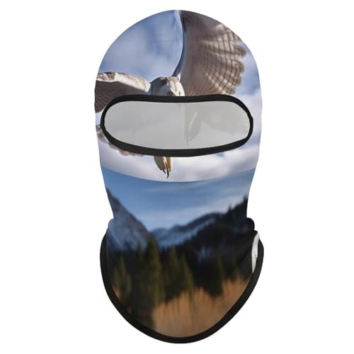 Balaclava con Estampado de Animales y Paisajes para Hombres y Mujeres, Máscara Facial Antisolar Transpirable con Cobertura Total para Senderismo, Ciclismo, Correr y Conducir miniatura 7