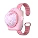 Toddmomy Kinderprojektor Watch Spielzeug Watch- Form- Handgelenk- Lüfter Elektrische Wiederaufladbare USB- Falten- Mode Kompakt Kleiner Fan- Büro Outdoor- Reise- Fan- Rosa