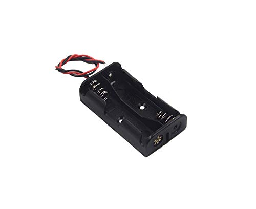 Lampvpath (Pack Of 3) 2 Aa Battery Holder, 2 Aa Battery Holder With Leads, 2 Aa Battery Holder With Wires #TOP3