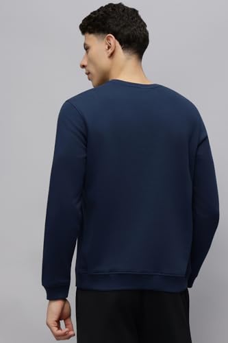 Image of Reebok Men's Classic Crew Sweatshirt - Cozy Fleece Pullover, No Hoodie Design