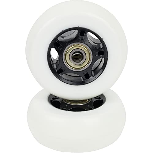 Razor Crazy Cart Wheels - Premium 76mm x 30mm Crazy Cart V7+ Replacement Wheels (Set of 2) for Crazy Cart XL V3+ Razor Part W25143401048