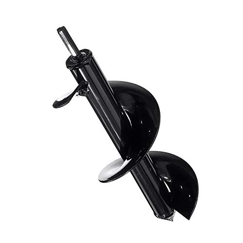 Oojuuyunkjlkj Power Garden Earth Planter Auger Drill Bit Post Hole Digger for Drilling Machine9x25cm Auger Bit