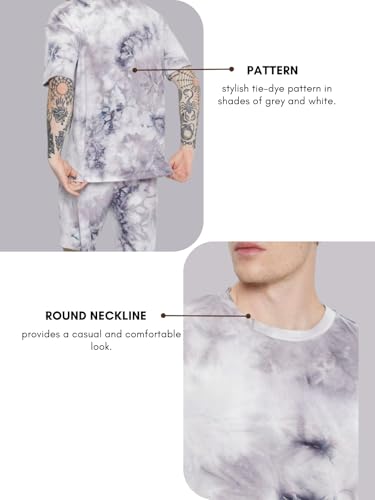 Image of OM SAI Creation Co Ord Set for Men | Night Suit | T-Shirt and Shorts Set for Man | Night Dress | Pyjama Set | Summer Wear | Lounge wear | Beach Outfit
