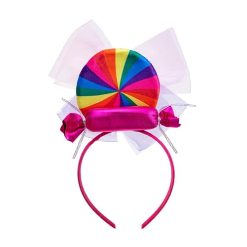 Vestido infantil para fiesta con diadema 4T-10 miniatura 6