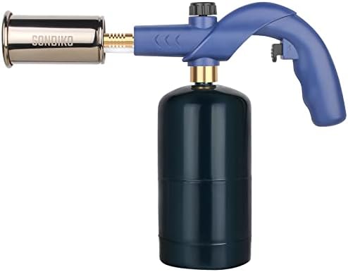 Sondiko Powerful Cooking Propane Torch, Grill Gun Flame Thrower Gun LMT905, Campfire Starter, Charcoal Lighter, Culinary Kitchen Grilling