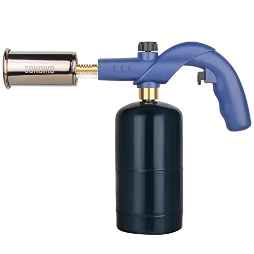 Sondiko Powerful Cooking Propane Torch, Grill Gun Flame Thrower Gun Lmt905, Campfire Starter, Charcoal Lighter, Culinary Kitchen Grilling #TOP5