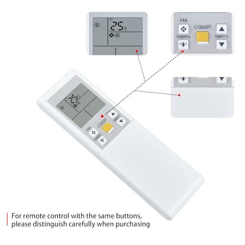 Plus de fraîcheur avec la télécommande de rechange pour Daikin ARC452A8 - 4