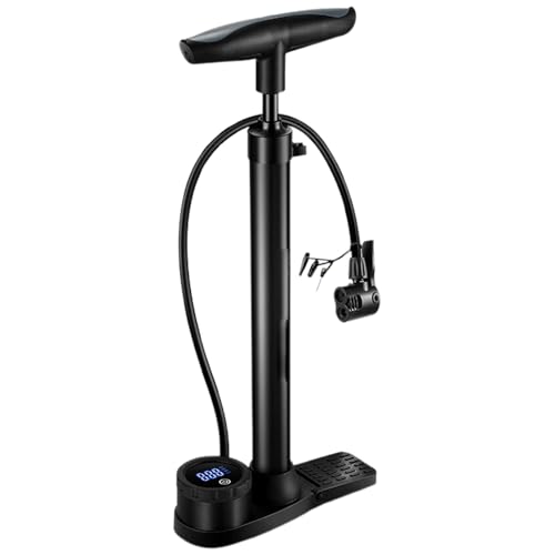 Pompe à vélo haute pression avec jauge numérique pour pneus de bicyclette