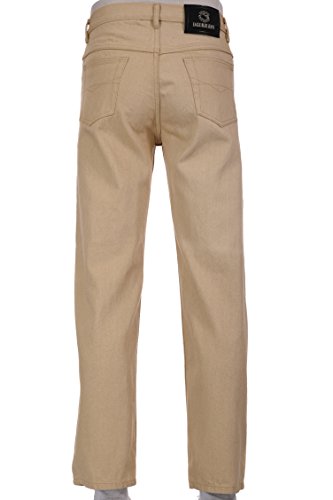 Eagle Blue Jeans - Men Basic Work Color Denim Jeans Straight Leg fit2