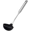 Fissler Essential Silicone Ladle, Heat-Resistant Nonstick Cooking Utensil for Soups, Sauces & Stews, Ergonomic Handle