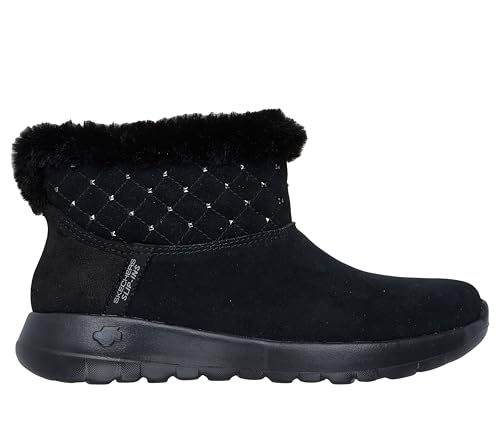 Skechers Women's Hands Free Slip-ins On-The-go Joy-Cozy Shimmer Ankle Boot4