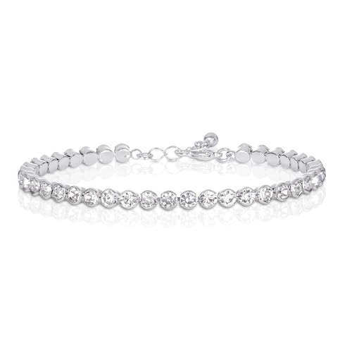 Questo braccialetto da donna sarà il regalo ideale per una ragazza, la fidanzata o per se stessi. Bracciale tennis donna della collezione Zavana Essential