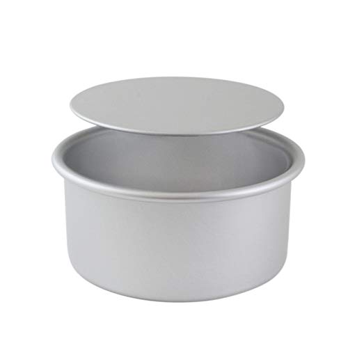 PME Anodised Aluminium Round Cake Tin with Loose Base, Silver