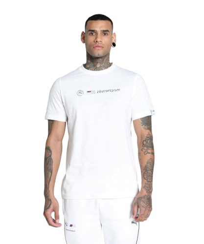 PUMA Camiseta con Logotipo BMW M Motorsport Hombre S White