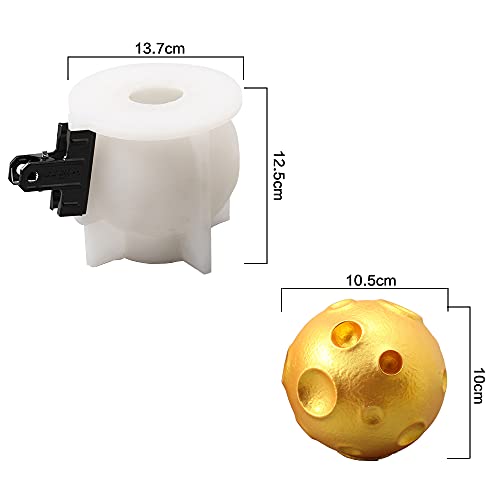 Mars Silicone Mold 3D Candle Making Mould