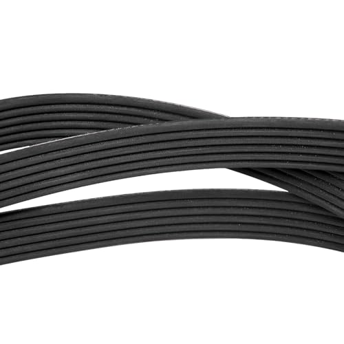 Image of K060930 Serpentine Drive Belt 6-Rib for Cadillac Escalade Chevy Silverado Express Savana Sierra 1500 2500 3500,Avalanche 1500,GMC Yukon XL 4.8L 5.3L 6.0L V8 EPDM Belt Replace 6PK2363 12637204