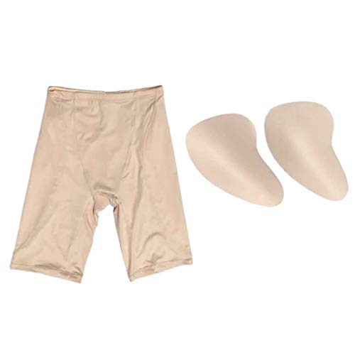 YUENA CARE Hip Enhancer Shapewear Panties Butt Lifter Padded Underwear for Women Skin M