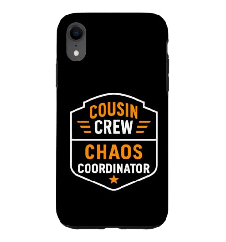 Squad Family Reunion Humor Cousin Crew Chaos Coordinator �X�}�z�P�[�X iPhone XR �p