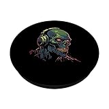 Zoom IMG-1 halloween skull monster and headphone