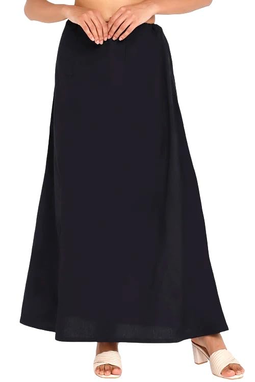 Women’s Poplin Cotton Readymade Saree Petticoat
