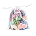 Scunci by Conair The Original Scrunchie Hair Ties, 36 Count Hair Scrunchies for Women, Super-Comfy Waffle Knit, Everyday Style Accessories for Sports and Working Out, Assorted Colors