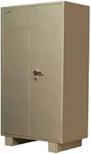 Furniture Classic Metal Steel Wardrobe for Home 2 Doors for Home Office Brown